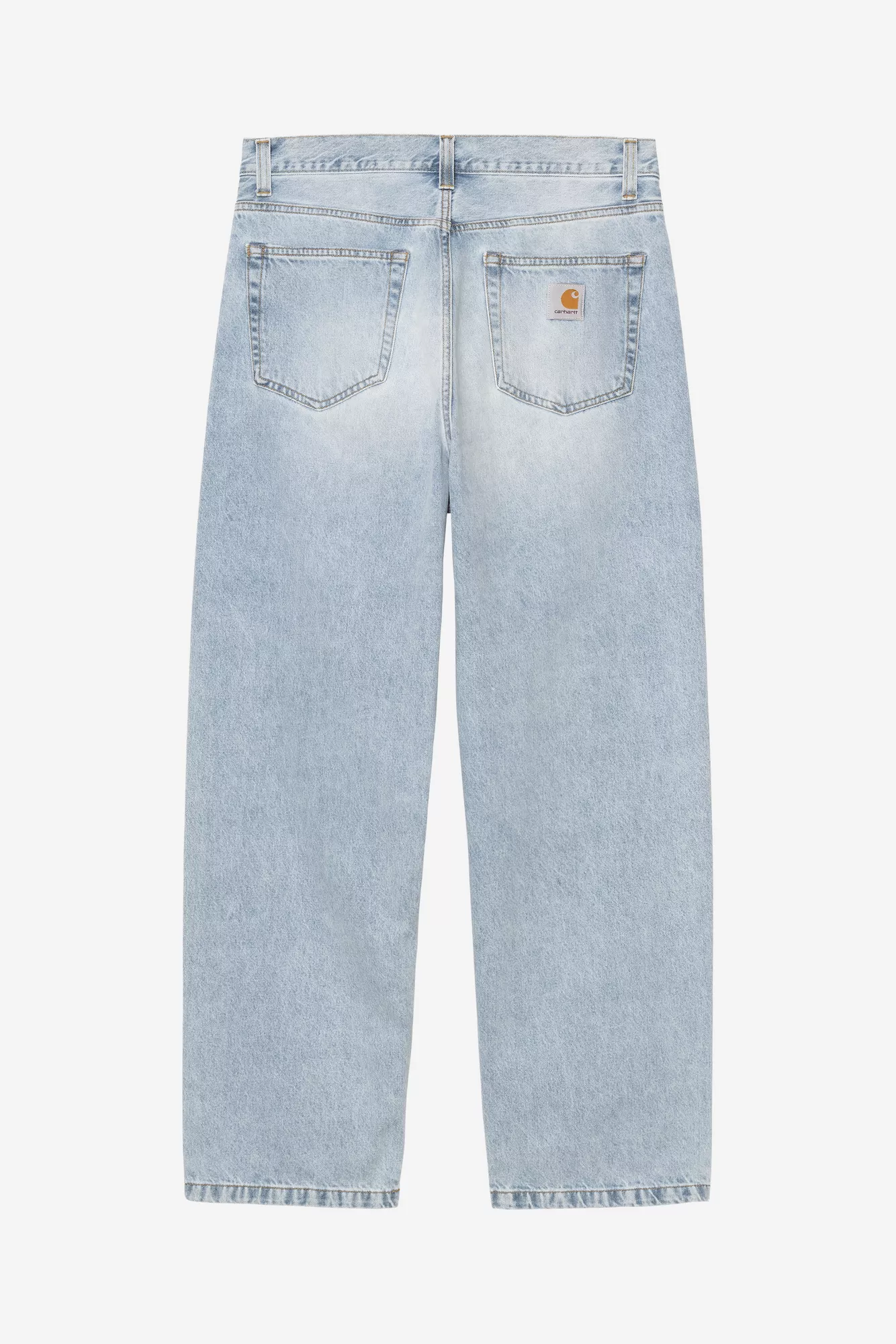 CARHARTT LANDON PANT BLUE HEAVY WORN BLEACHED - Tôpette Skateboards & Lifestyle